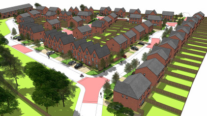 Work to begin on the building of 99 highly sustainable homes in Winsford